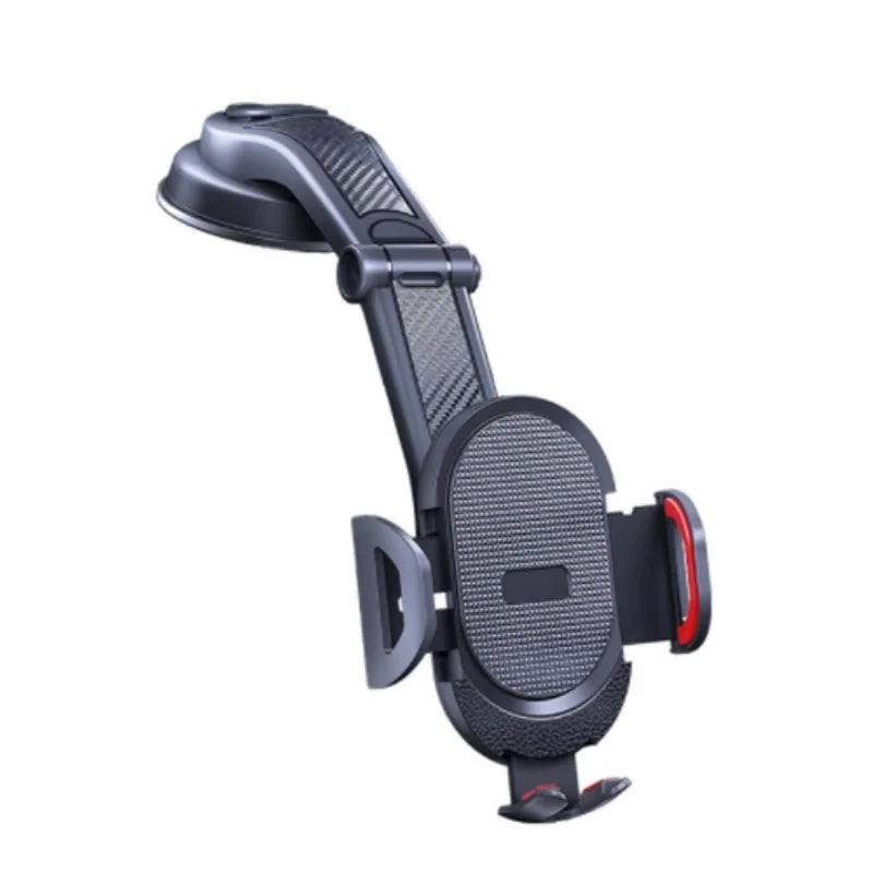 Soporte de Auto para Celular con Ventosa – Ajustable para GPS, iPhone y Android