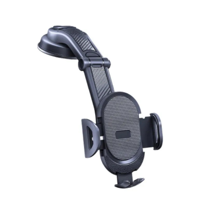 Soporte de Auto para Celular con Ventosa – Ajustable para GPS, iPhone y Android